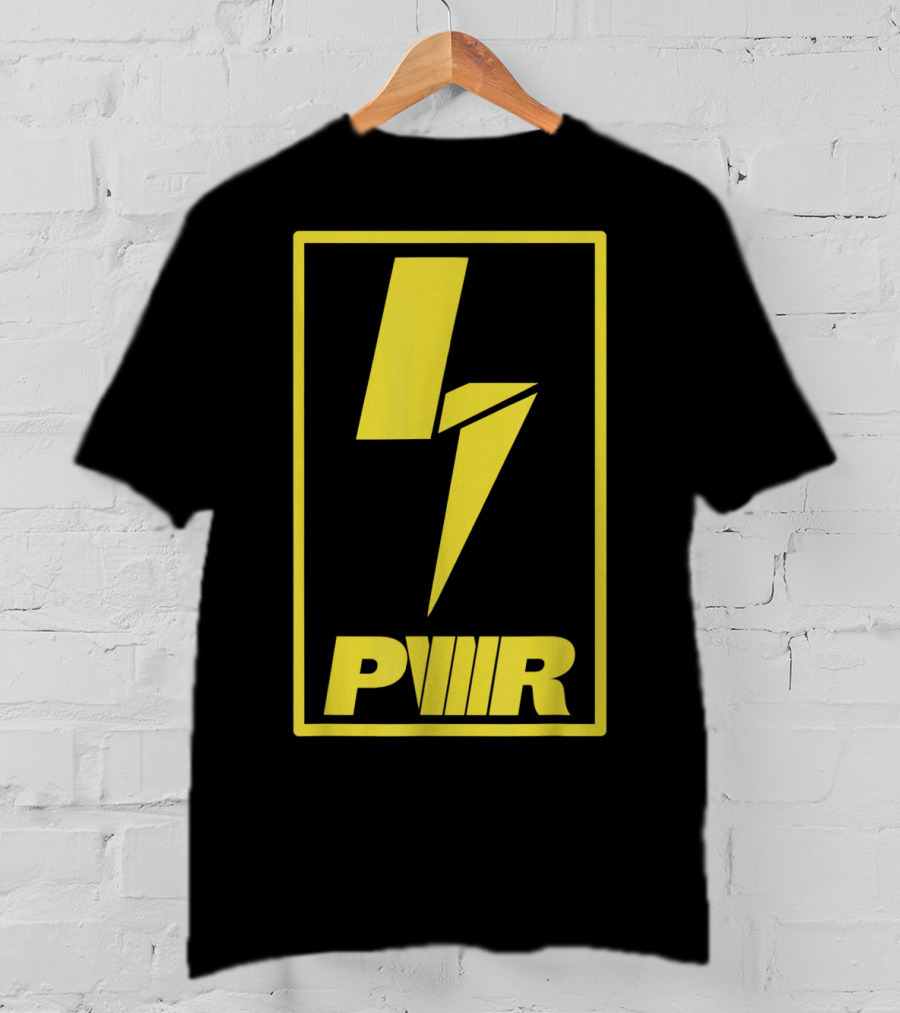 PWR Hazard Bolt Lightning T-Shirt