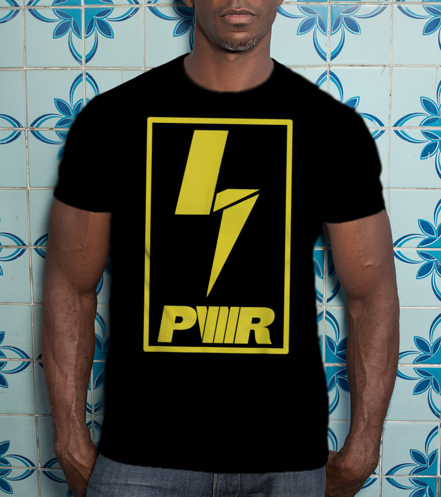 PWR Hazard Bolt Lightning T-Shirt