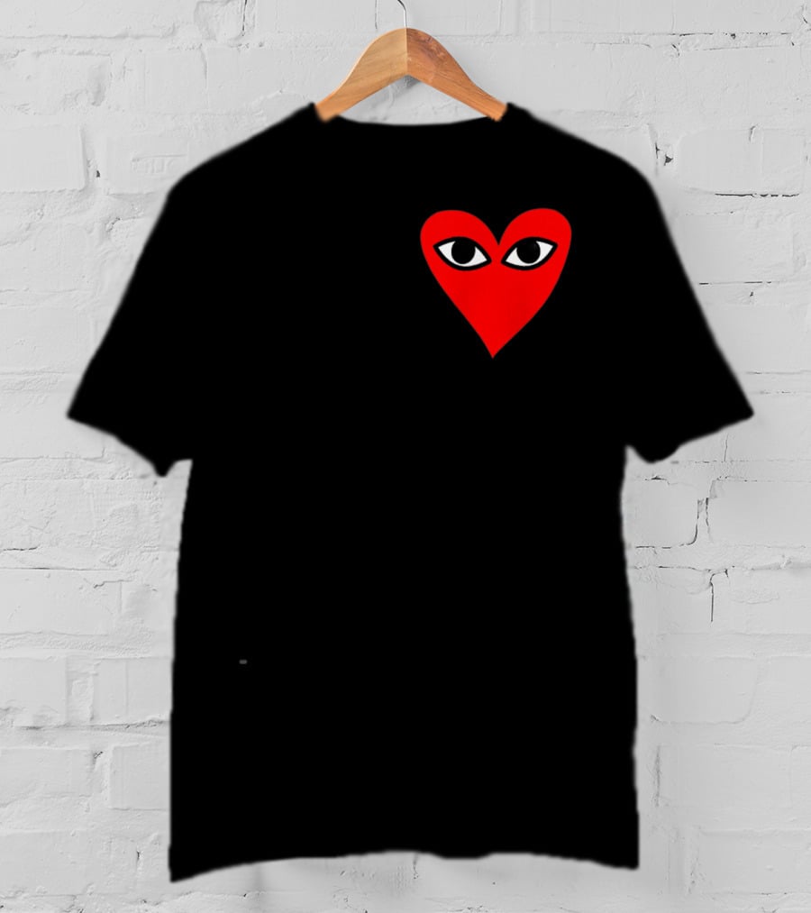 Heart For Comme Des Garçons Red Eye T-Shirt