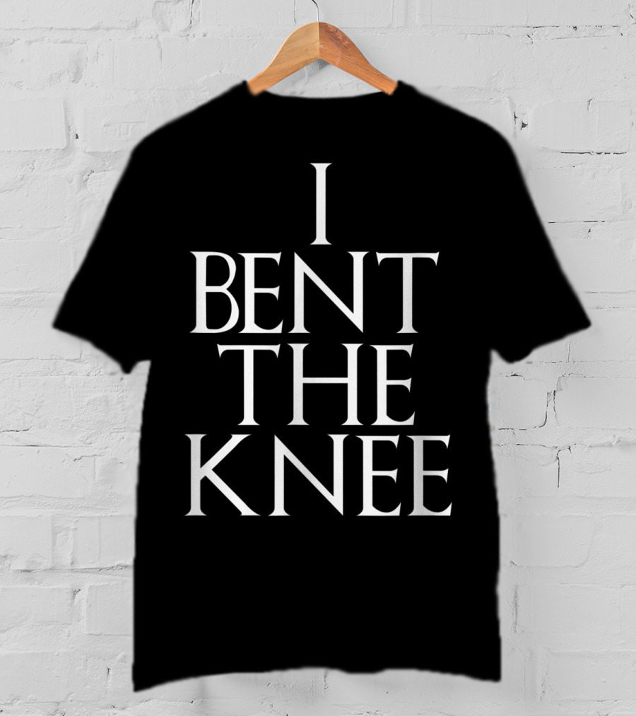 I Bent The Knee Groom Engagement Wedding Proposal Commitment T-Shirt