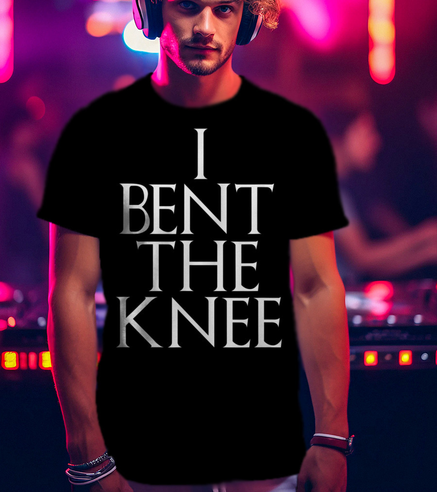 I Bent The Knee Groom Engagement Wedding Proposal Commitment T-Shirt