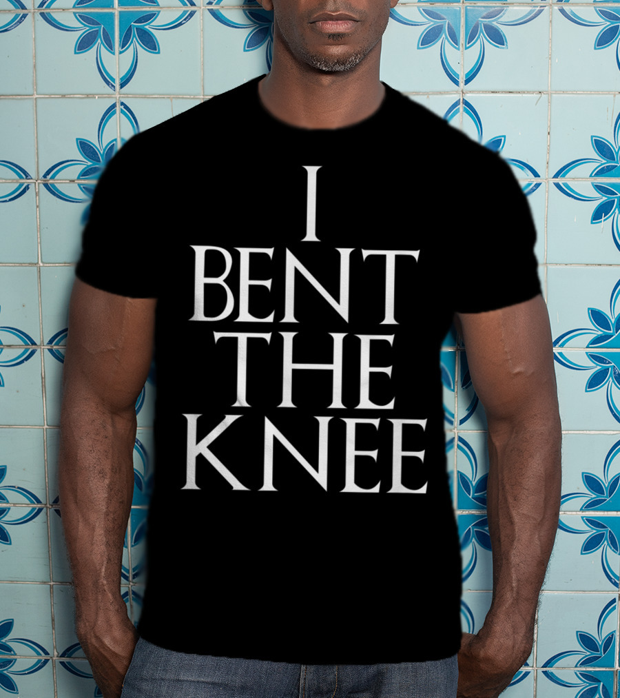 I Bent The Knee Groom Engagement Wedding Proposal Commitment T-Shirt