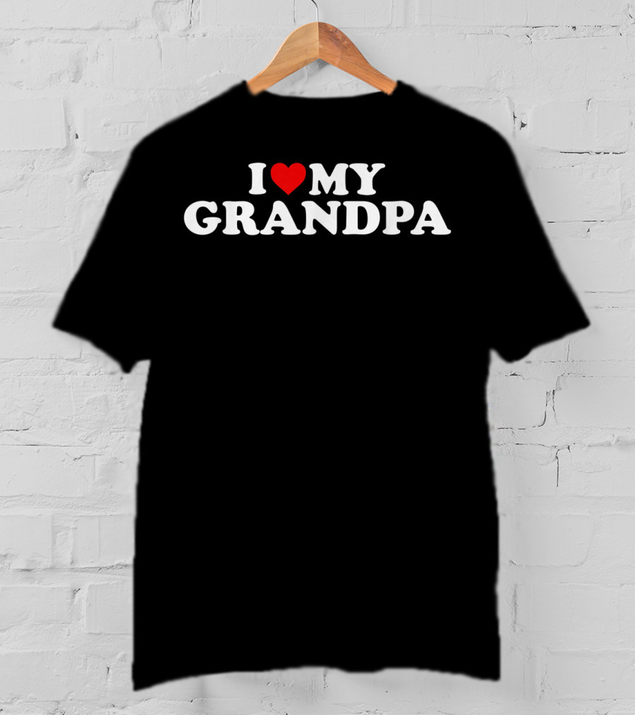 I Heart My Grandpa T-Shirt