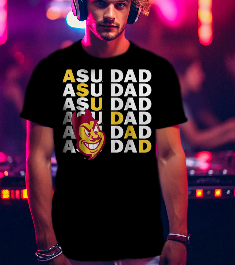 Arizona State Sun Devils ASU Dad T-Shirt
