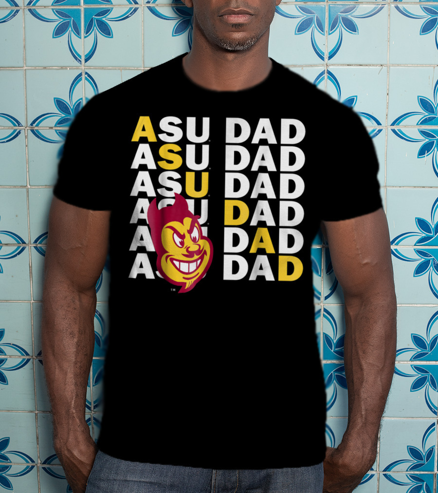 Arizona State Sun Devils ASU Dad T-Shirt