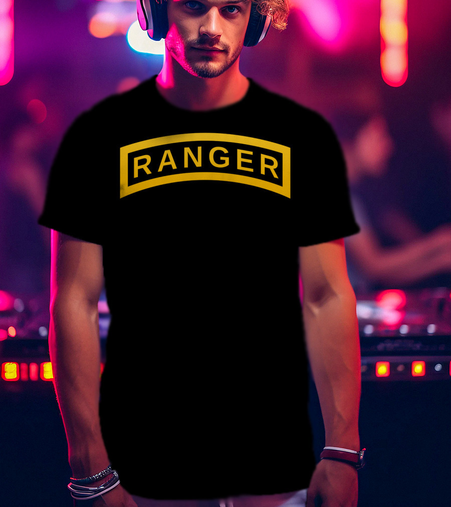 Ranger Tab Army Ranger School Badge Emblem T-Shirt