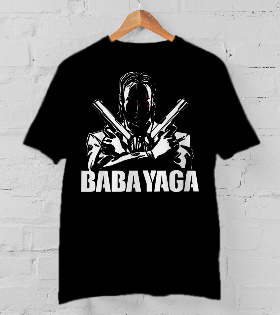 Baba Yaga John Wick Dual Pistols T-Shirt