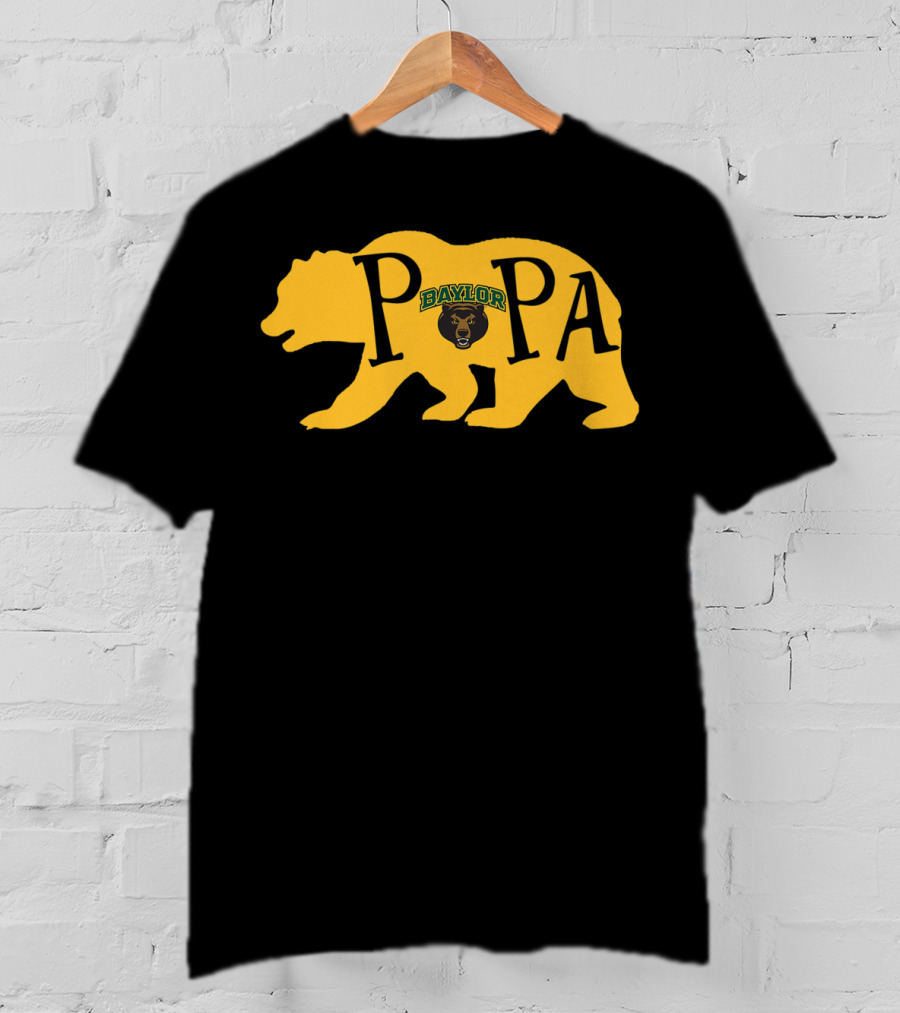 Baylor Bears Papa Bear T-Shirt