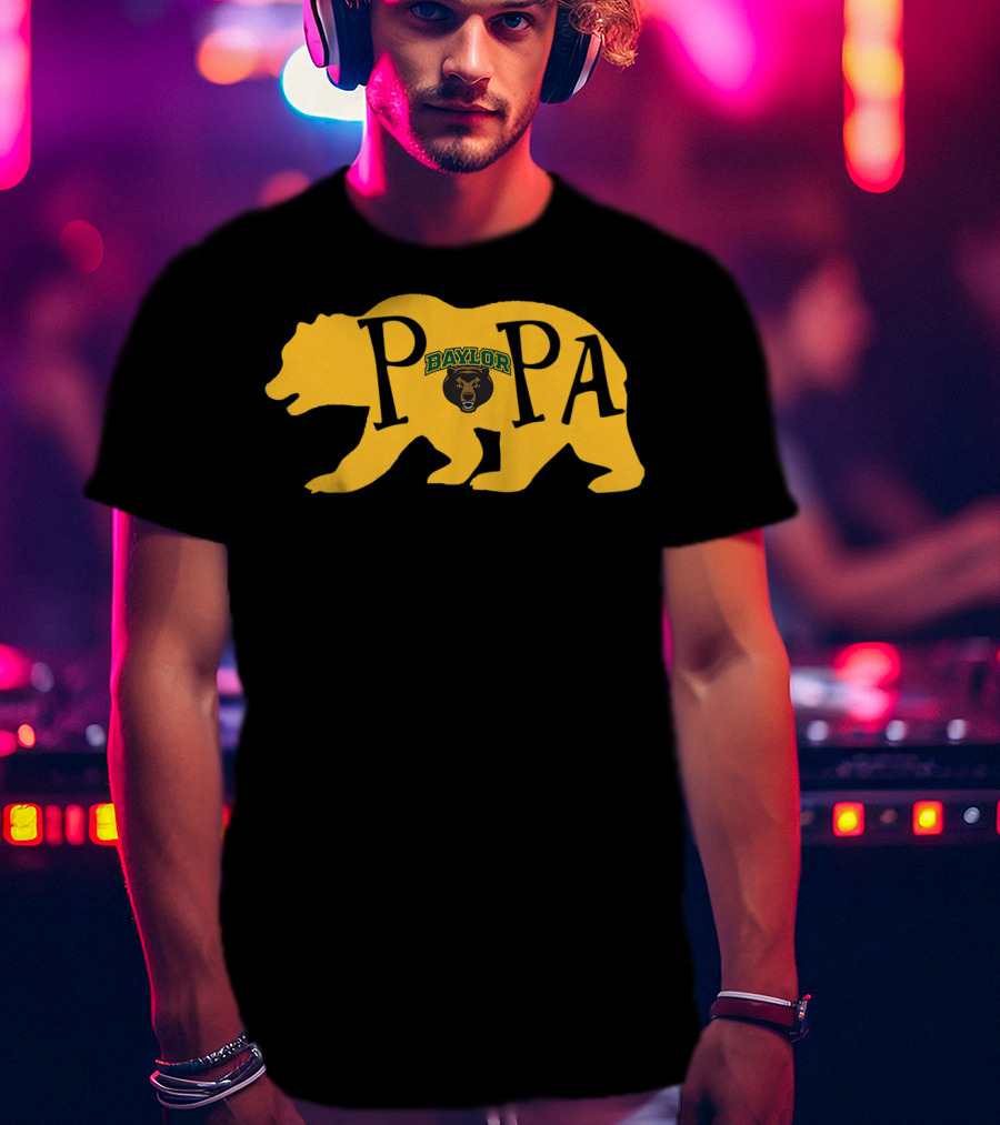 Baylor Bears Papa Bear T-Shirt