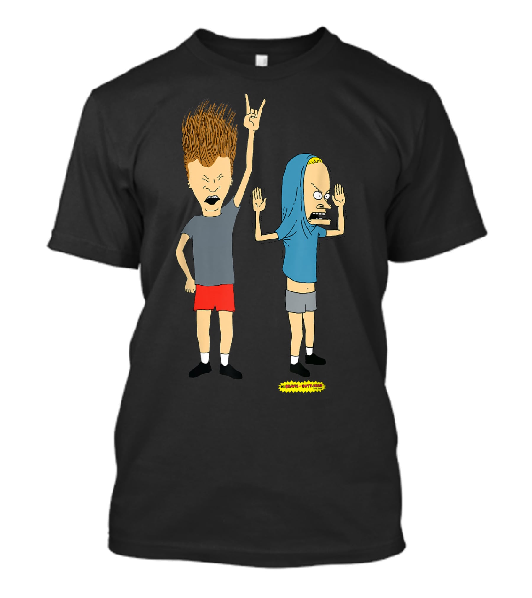Beavis And Butthead Rock Out Cornholio Classic Iconic Pose T-Shirt