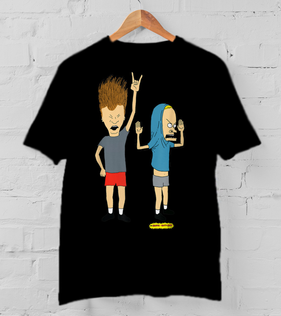 Beavis And Butthead Rock Out Cornholio Classic Iconic Pose T-Shirt