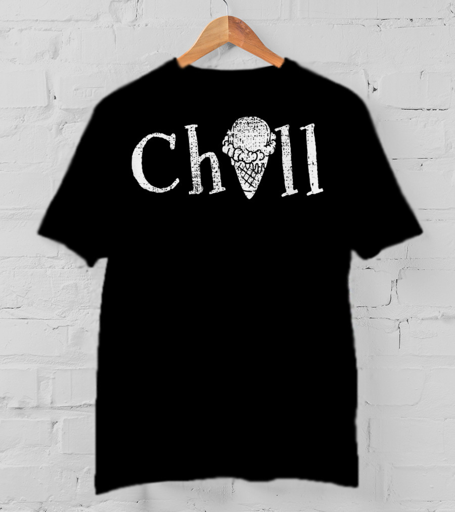 Chill Summer Ice Cream Vintage Treats T-Shirt