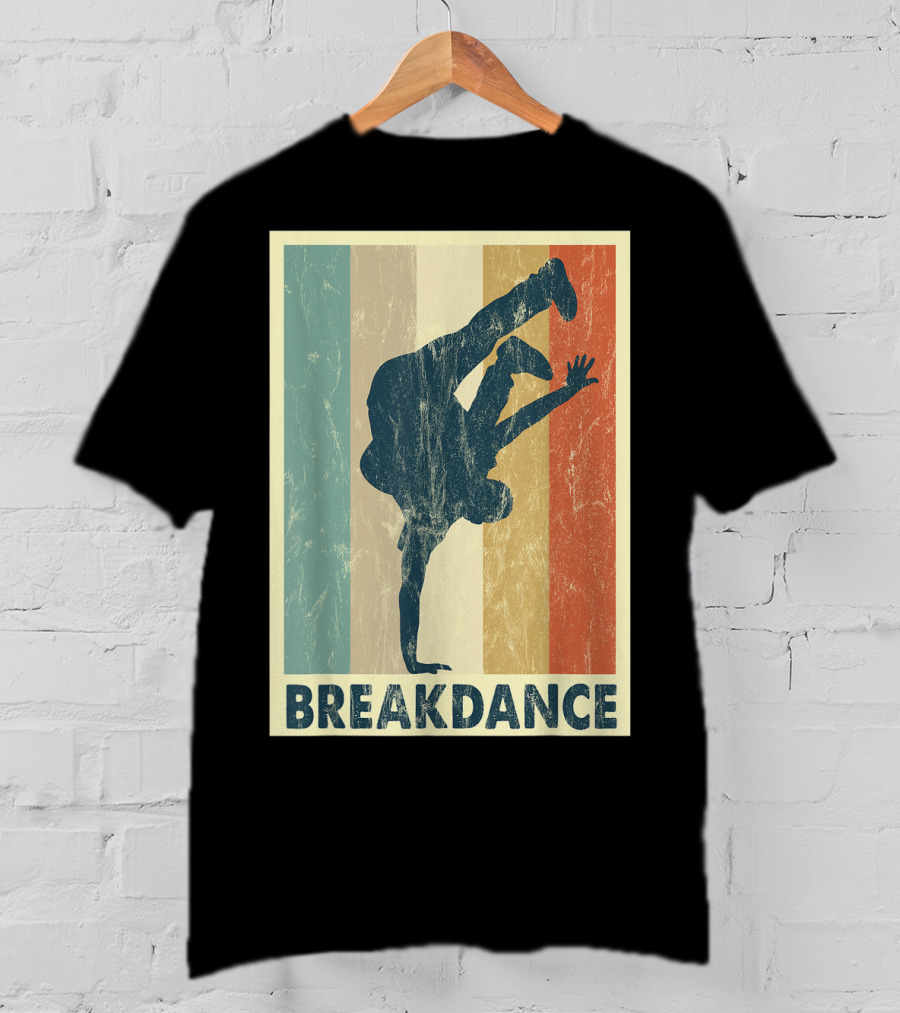 Breakdance Handstand Boys B Boying Vintage T-Shirt