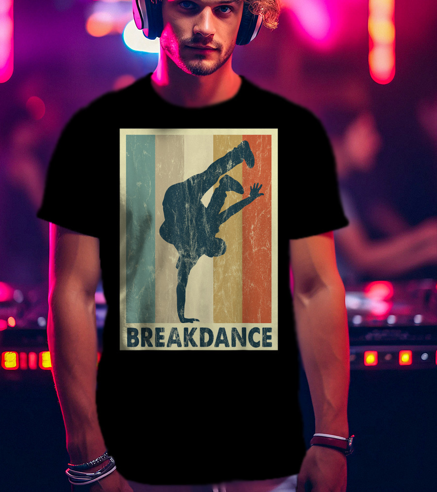 Breakdance Handstand Boys B Boying Vintage T-Shirt