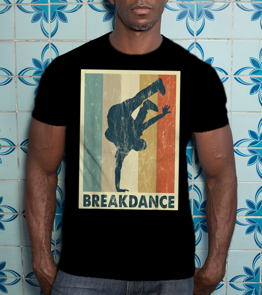 Breakdance Handstand Boys B Boying Vintage T-Shirt