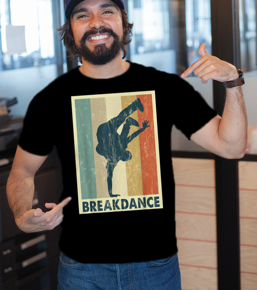 Breakdance Handstand Boys B Boying Vintage T-Shirt
