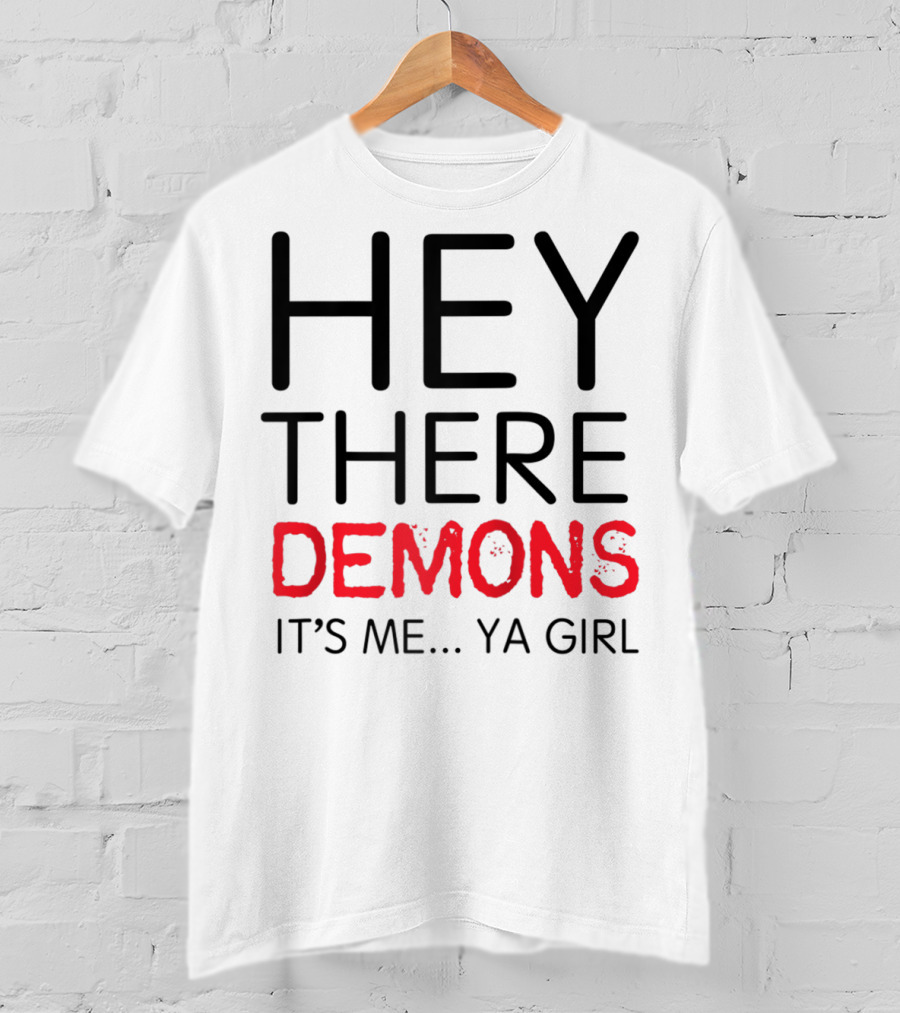 BuzzFeed Unsolved Hey There Demons It's Me Ya Girl Raglan Baseball T-Shirt