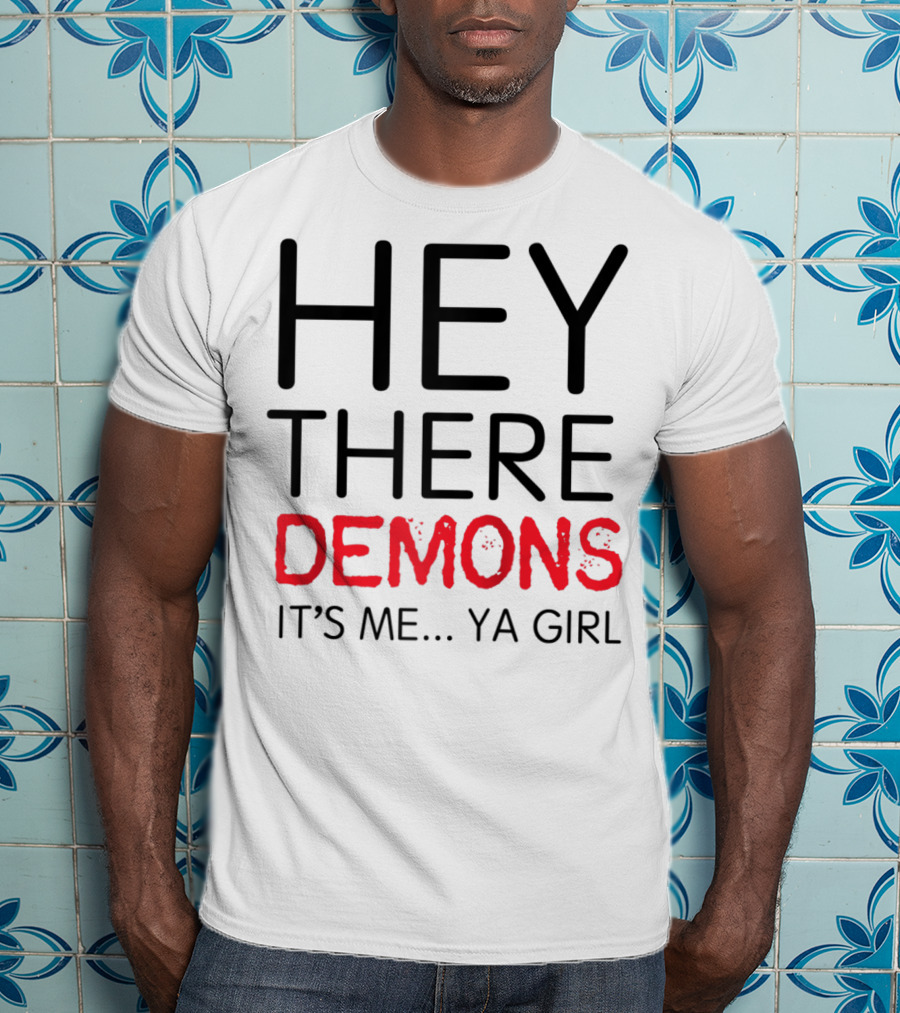BuzzFeed Unsolved Hey There Demons It's Me Ya Girl Raglan Baseball T-Shirt