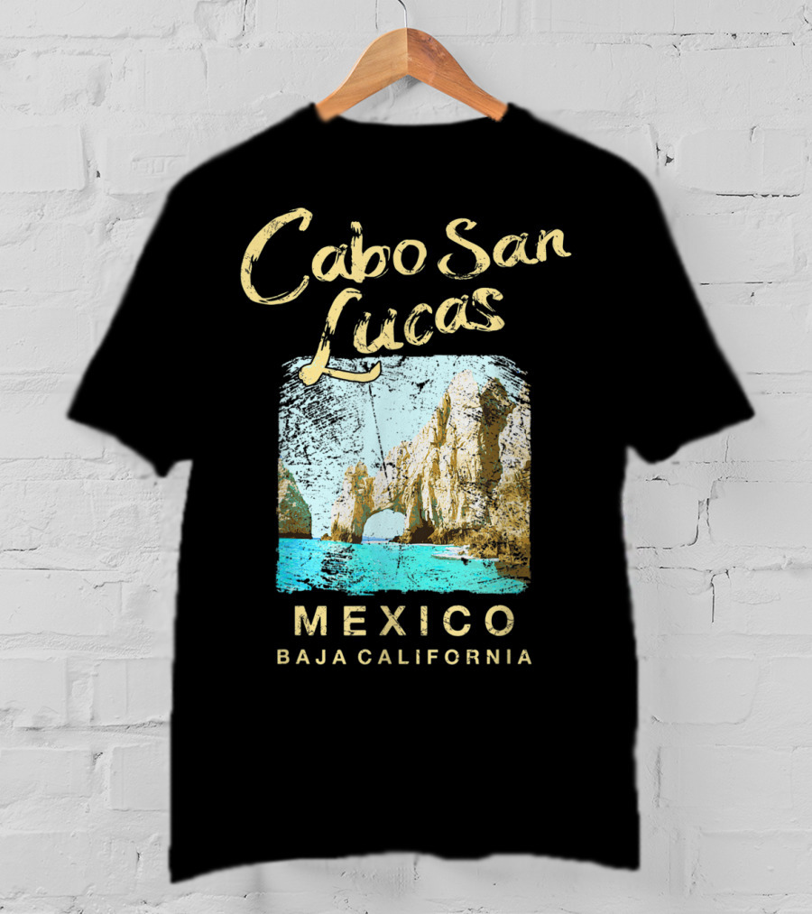 Cabo San Lucas Mexico Baja California Arch Ocean Scene T-Shirt