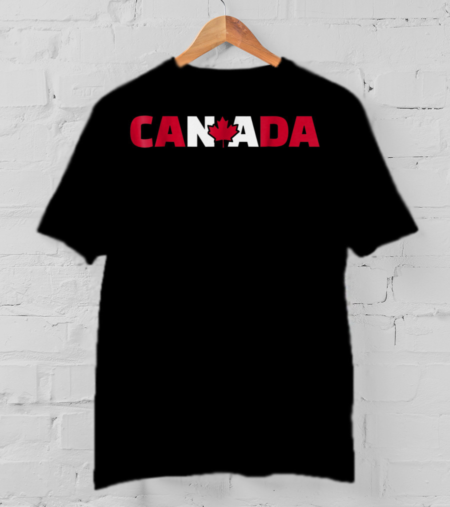CANADA Maple Leaf Flag Canada T-Shirt