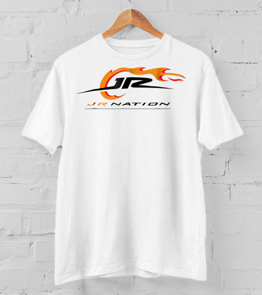 JR Nation Flame Logo Dale Earnhardt Jr T-Shirt