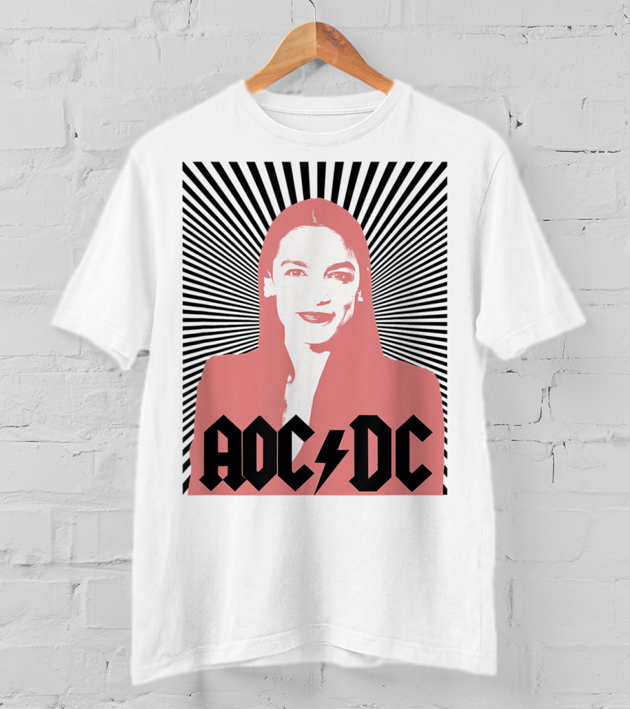 AOC DC Alexandria Ocasio Cortez Latina Congress Bold Iconic T-Shirt
