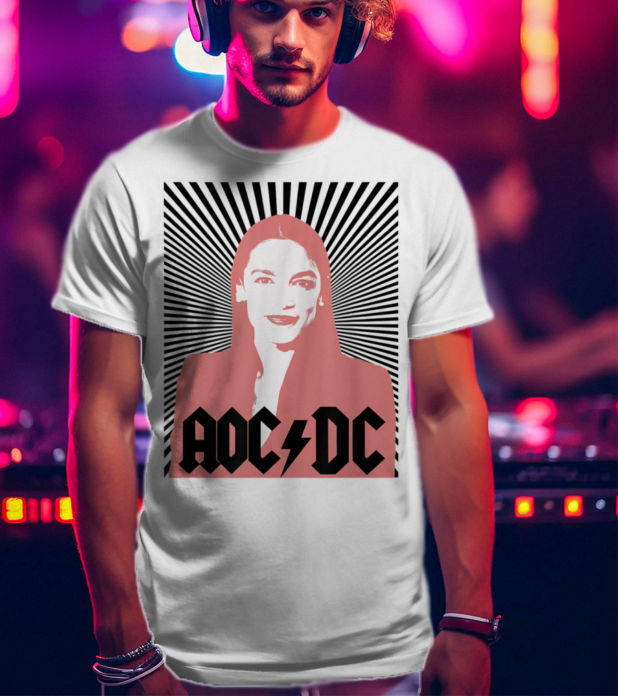 AOC DC Alexandria Ocasio Cortez Latina Congress Bold Iconic T-Shirt