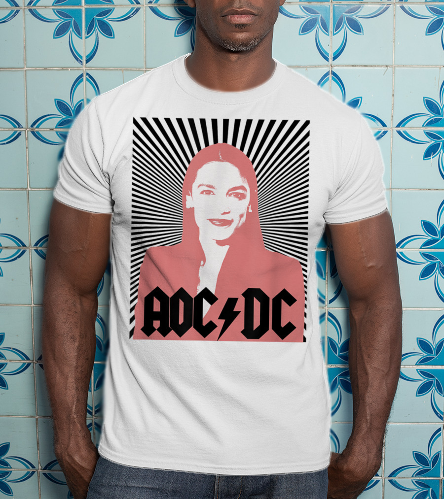 AOC DC Alexandria Ocasio Cortez Latina Congress Bold Iconic T-Shirt