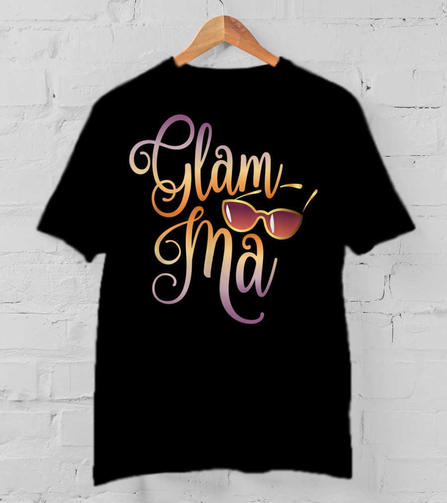 Glamma Fashion Grandma Sunglasses Glam Ma T-Shirt