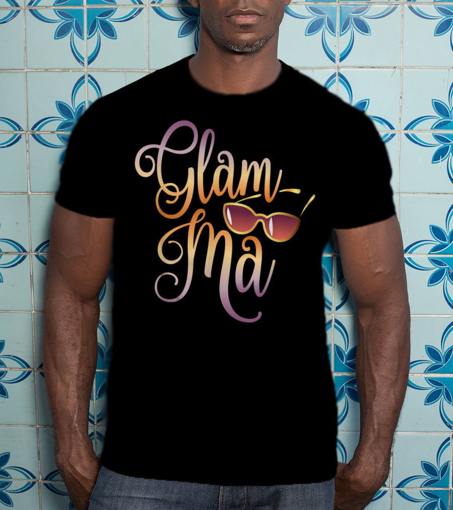 Glamma Fashion Grandma Sunglasses Glam Ma T-Shirt