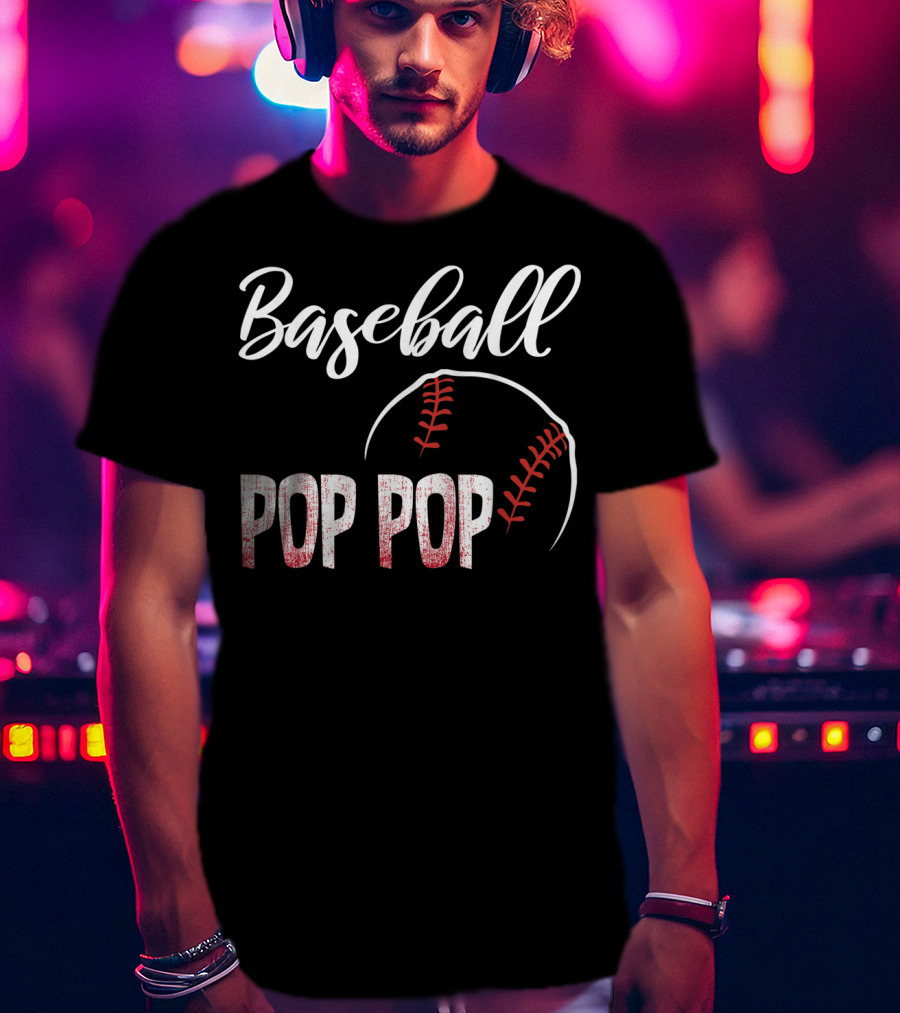 Baseball Pop Pop Sports Ball T-Shirt
