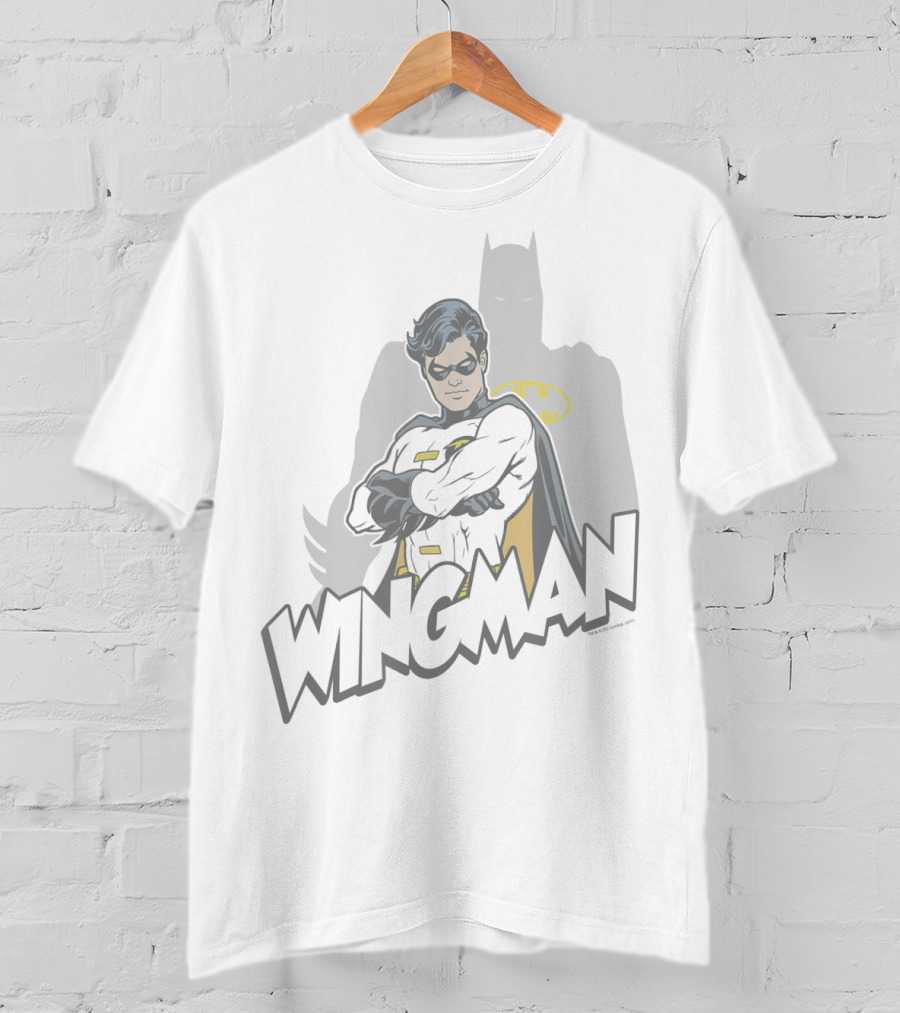 Batman Robin Wingman Duo Shadows T-Shirt