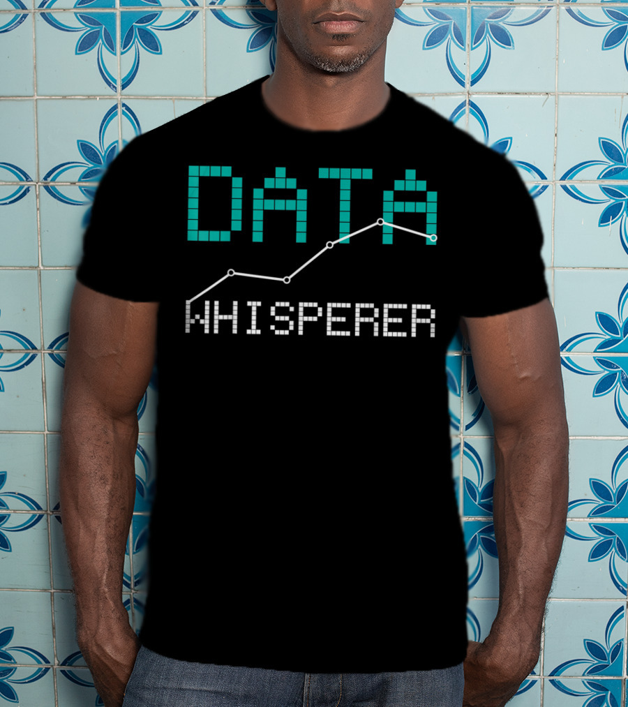Data Whisperer Statistics Science Mathematics Computer Psychology T-Shirt