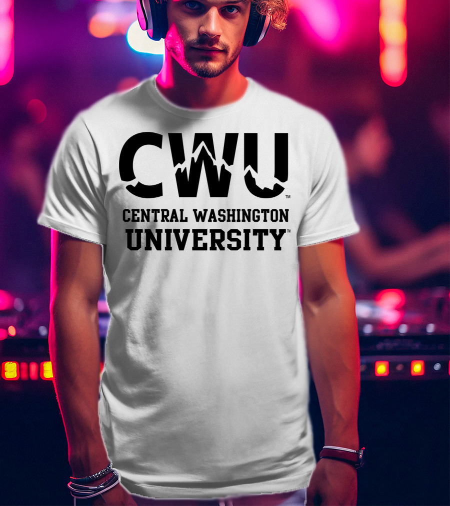 CWU Wildcats Central Washington University Logo Women's PPCWU06 T-Shirt