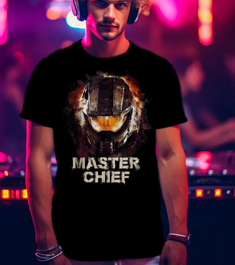 Halo Master Chief Spartan Helmet T-Shirt