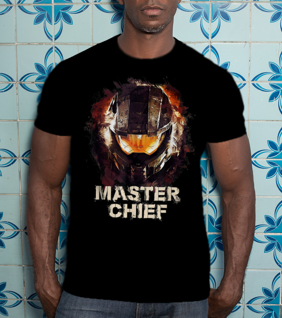 Halo Master Chief Spartan Helmet T-Shirt