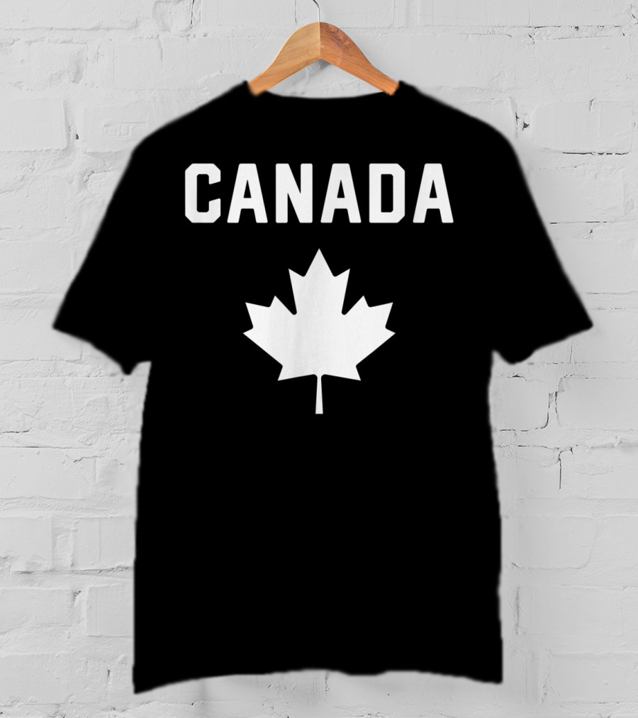 Canada Maple Leaf Minimalist T-Shirt