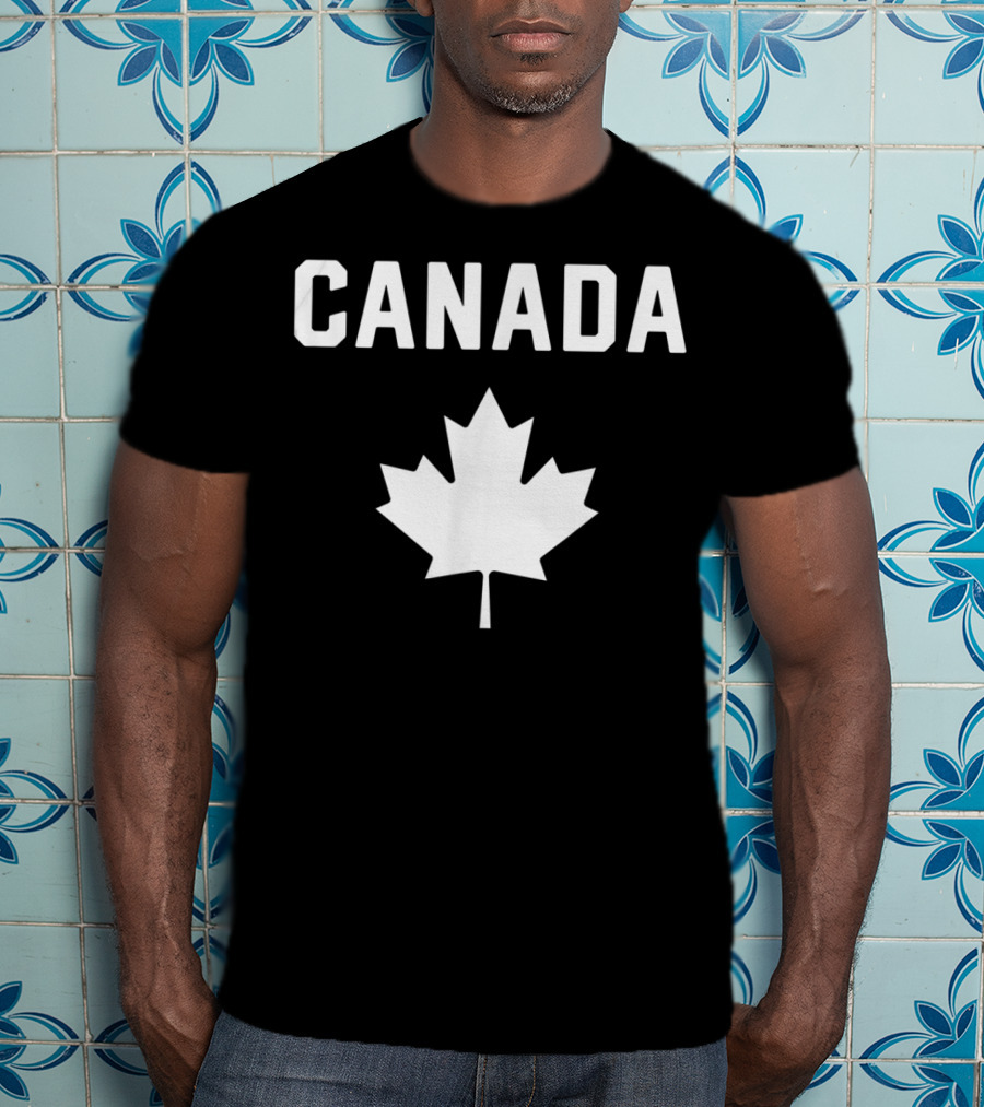 Canada Maple Leaf Minimalist T-Shirt