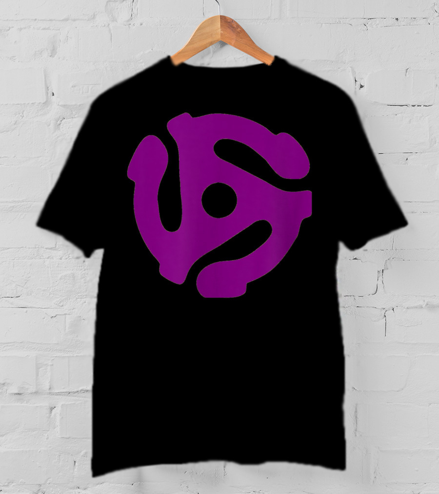 Dj 45 Rpm Adapter Turntable Vinyl Record T-Shirt