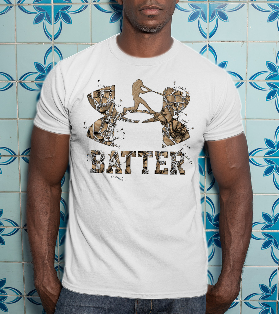 Under Armour Baseball Batter Silhouette T-Shirt