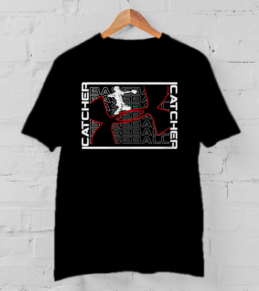 Catcher Baseball Catcher Under Armour T-Shirt