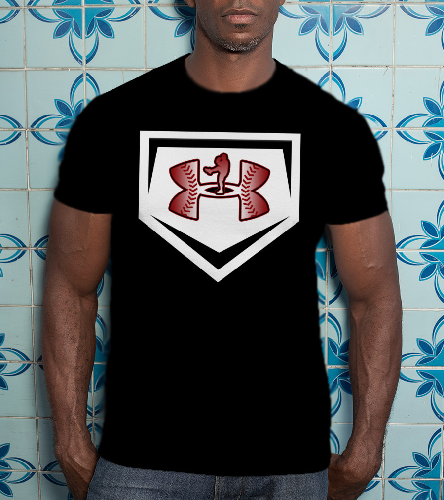 Under Armour Baseball Pitcher Home Plate T-Shirt