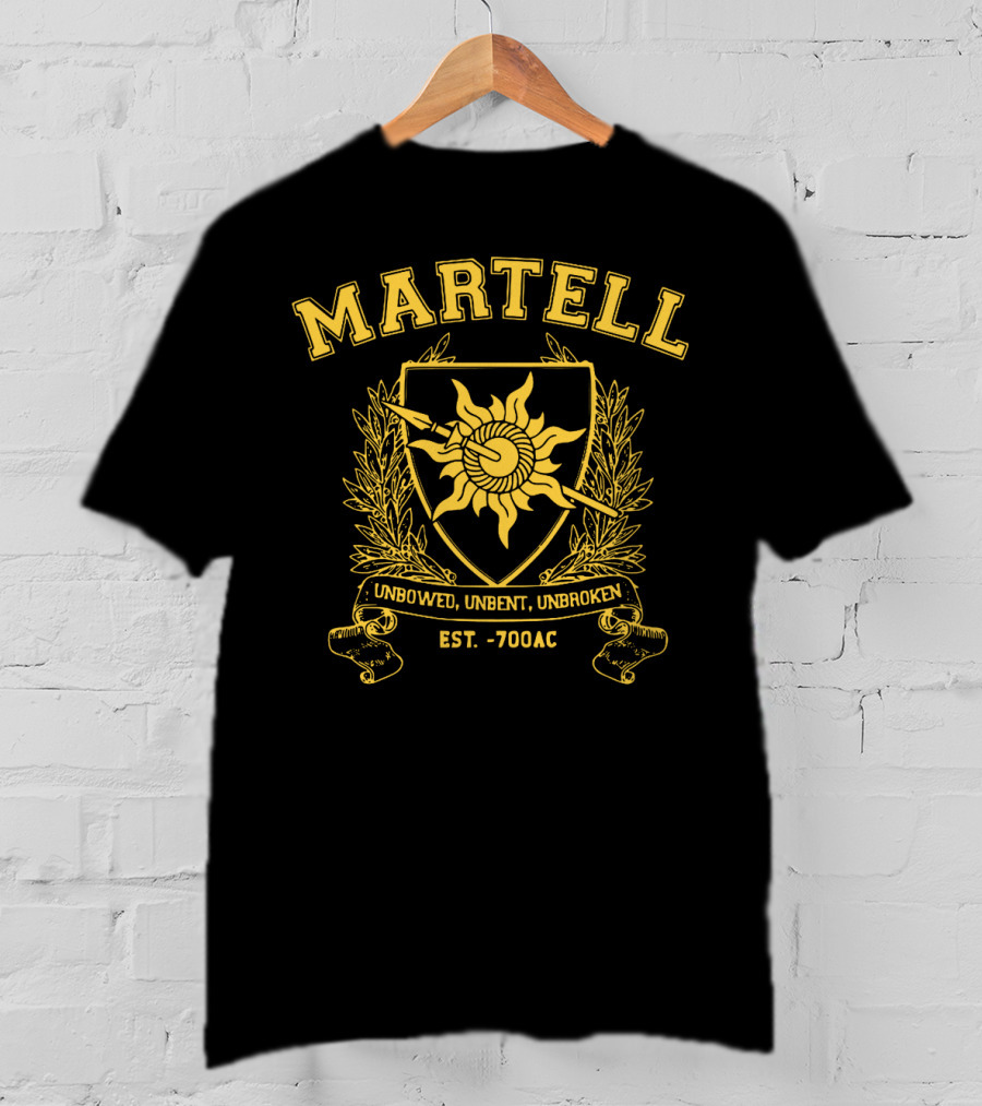 Martell Unbowed Unbent Unbroken EST 700 AC T-Shirt