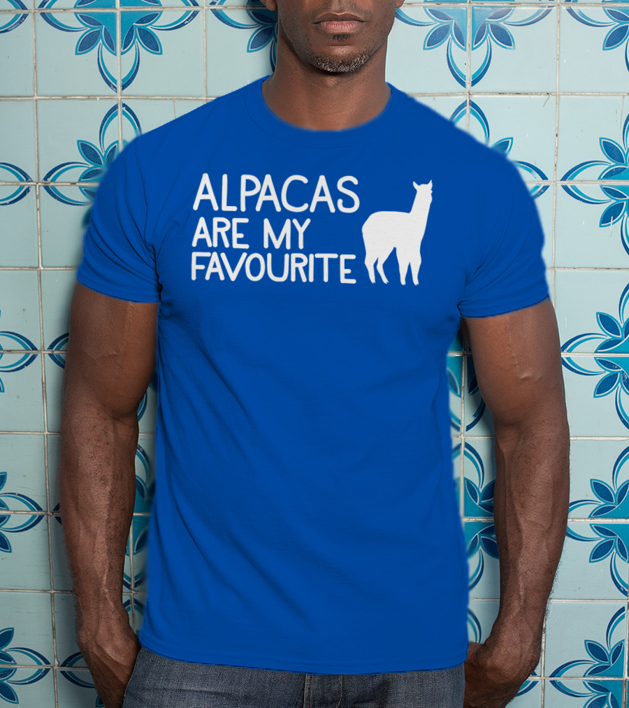 Alpacas Are My Favourite T-Shirt