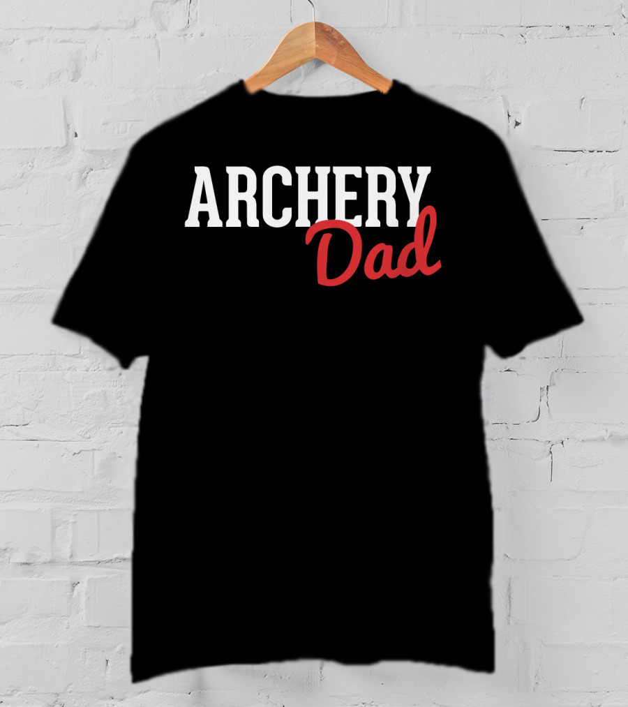 Archery Dad Father's Day Bow Hunting Enthusiast T-Shirt