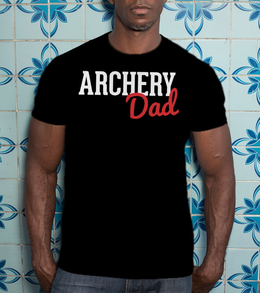 Archery Dad Father's Day Bow Hunting Enthusiast T-Shirt