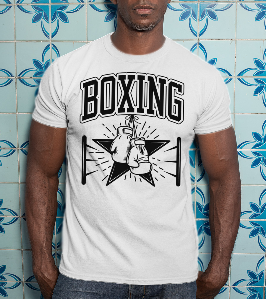 Boxing Gloves Starburst T-Shirt