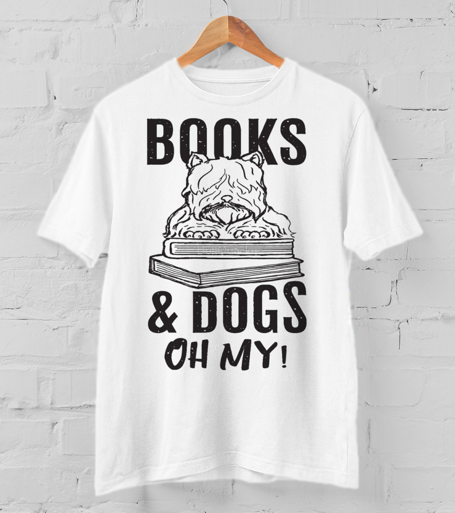 Books And Dogs Oh My T-Shirt
