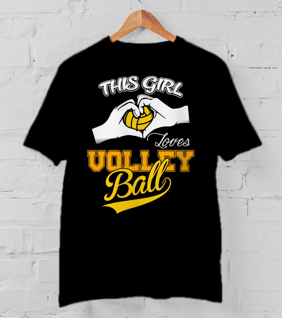 This Girl Loves Volleyball T-Shirt
