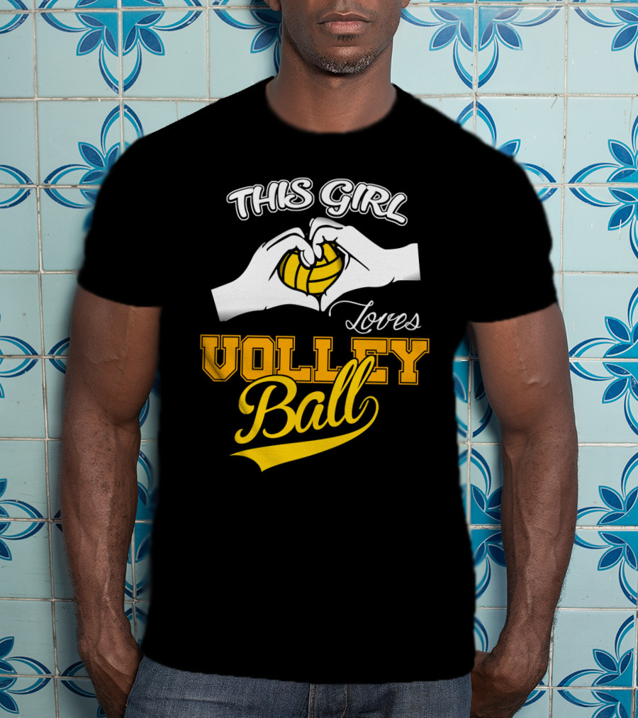 This Girl Loves Volleyball T-Shirt